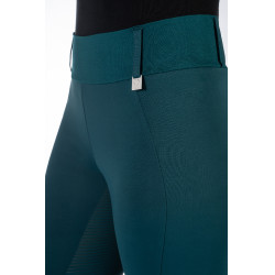 Leggings Lauria Garrelli Livigno con fondo intero in silicone Verde scuro Leggings Lauria Garrelli Livigno con fondo intero in silicone Verde scuro