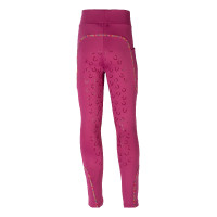 Leggings HKM Polly fondo 1/1 in silicone Magenta Rosa Leggings HKM Polly fondo 1/1 in silicone Magenta Rosa