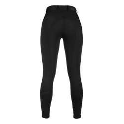Pantaloni HKM Ari a vita media con rinforzi in silicone Nero