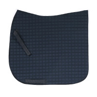 Sottosella da dressage Horze River Blu scuro / bianco