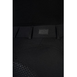 Pantaloni HKM Ari a vita media con fondo intero in silicone Nero Pantaloni HKM Ari a vita media con fondo intero in silicone Nero