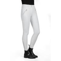 Pantaloni HKM Lia a vita alta con grip in silicone a tutta lunghezza Bianco Pantaloni HKM Lia a vita alta con grip in silicone a tutta lunghezza Bianco