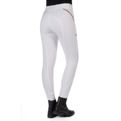 Pantaloni Lauria Garrelli Livigno Sportivi fondello 1/1 in silicone Bianco