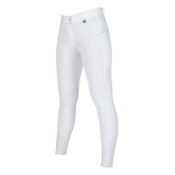 Pantaloni Lauria Garrelli Livigno con grip in silicone Bianco Pantaloni Lauria Garrelli Livigno con grip in silicone Bianco