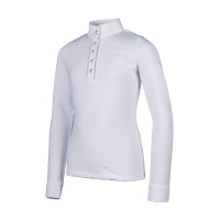 Polo da concorso HKM Emilia Kids Bianco Polo da concorso HKM Emilia Kids Bianco