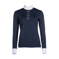Polo da concorso HKM Emilia Blu scuro
