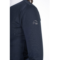 Polo da concorso HKM Emilia Blu scuro Polo da concorso HKM Emilia Blu scuro