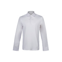 Polo da concorso uomo HKM Davie Bianco