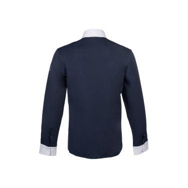 Polo da concorso uomo HKM Davie Blu scuro