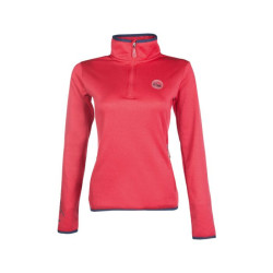 Maglia HKM Reno Style tessuto funzionale Rosso