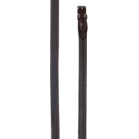 Redini in cuoio HKM rivestimento in gomma Sophie Marrone