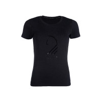 T-Shirt Lauria Garrelli Livigno Testa di Cavallo Nero T-Shirt Lauria Garrelli Livigno Testa di Cavallo Nero