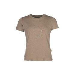 T-Shirt Lauria Garrelli Livigno Testa di Cavallo Talpa Marrone