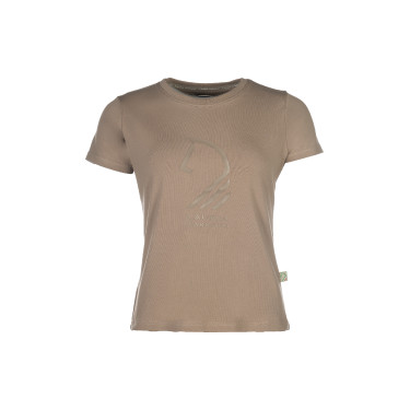 T-Shirt Lauria Garrelli Livigno Testa di Cavallo Talpa Marrone