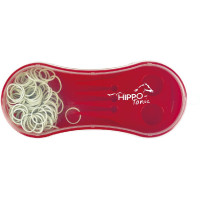 Brosse à natter Hippo-Tonic Rouge