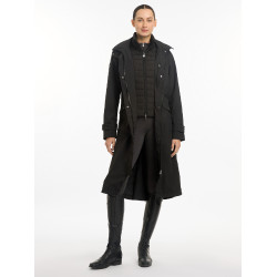 Cappotto da equitazione LeMieux leggero e impermeabile Amélie Nero Cappotto da equitazione LeMieux leggero e impermeabile Amélie Nero