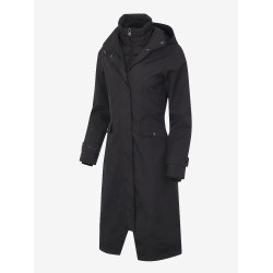 Cappotto da equitazione LeMieux leggero e impermeabile Amélie Nero Cappotto da equitazione LeMieux leggero e impermeabile Amélie Nero