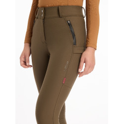 Pantaloni LeMieux Drytex Waterproof con rinforzi Alpina Marrone