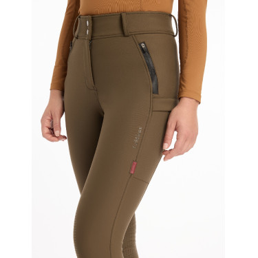 Pantaloni LeMieux Drytex Waterproof con rinforzi Alpina Marrone