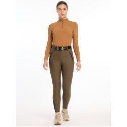 Pantaloni LeMieux Drytex Waterproof con rinforzi Alpina Marrone