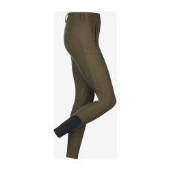 Pantaloni LeMieux Drytex Waterproof con rinforzi Alpina Marrone