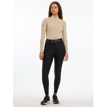 Pantaloni LeMieux Drytex Waterproof con rinforzi Nero