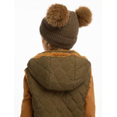 Berretto Mini LeMieux Clara lavorato a maglia Alpina Marrone Berretto Mini LeMieux Clara lavorato a maglia Alpina Marrone