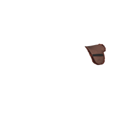 Tappetino a forma di sella Mini Pony LeMieux Showing Marrone