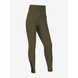 Leggings pantaloni invernali LeMieux Young Rider Ella Alpina Marrone