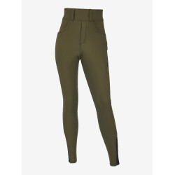 Leggings pantaloni invernali LeMieux Young Rider Ella Alpina Marrone