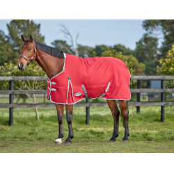 Coperta Weatherbeeta ComFiTec Classic 220 g Rosso / argento / blu navy