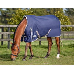 Camicia Weatherbeeta ComFiTec Essential Blu navy / argento / rosso