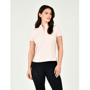 Polo Weatherbeeta maniche corte Roma Rosa cipria