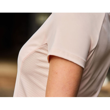 Polo Weatherbeeta maniche corte Roma Rosa cipria