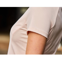 Polo Weatherbeeta maniche corte Roma Rosa cipria