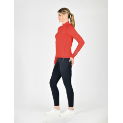 Polo a maniche lunghe Weatherbeeta Prime Rosso dolce / amaro