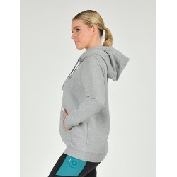 Felpa con cappuccio Dublin Camille Grigio melange Felpa con cappuccio Dublin Camille Grigio melange