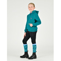 Felpa con cappuccio Dublin bambino Camille Lago profondo Verde Felpa con cappuccio Dublin bambino Camille Lago profondo Verde