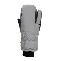 Moffole a 3 dita riflettenti Horze Argento riflettente Moffole a 3 dita riflettenti Horze Argento riflettente