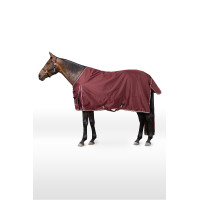 Couverture imperméable Glasgow 0 g Horze Bordeaux marron