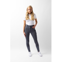 Pantaloni con grip integrale per tutte le stagioni Horze Mira Nero