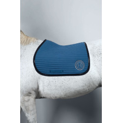 Tapis de selle Rider Harcour Karembar Bleu français