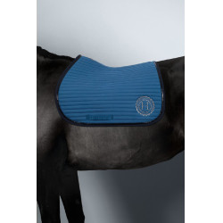 Tapis de selle Rider Harcour Karembar Bleu français