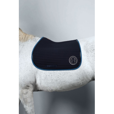 Tapis de selle Rider Harcour Karembar Bleu français