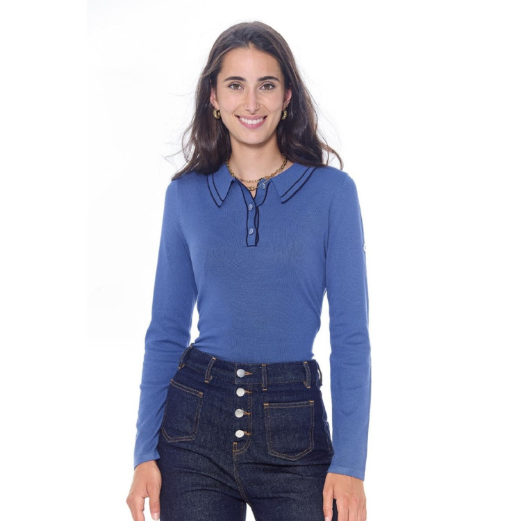 Polo Harcour Popi a maniche lunghe da donna Polo Harcour Popi a maniche lunghe da donna