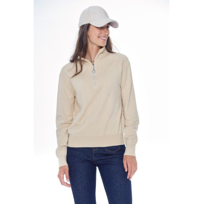 Pull Harcour Pachana femme Ivoire
