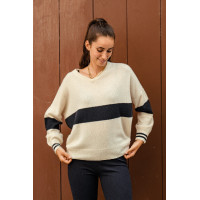 Maglione Harcour Polisa donna Avorio Beige