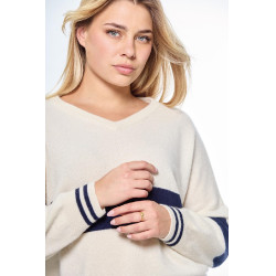 Maglione Harcour Polisa donna Avorio Beige