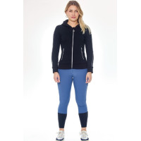 Felpa con zip Harcour Sworm donna Marina Blu marino