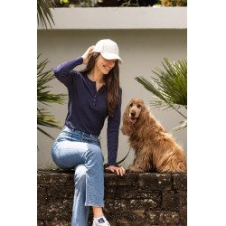 Tee-Shirt Harcour Pipalo a maniche lunghe da donna Marina Blu marino Tee-Shirt Harcour Pipalo a maniche lunghe da donna Marina Blu marino